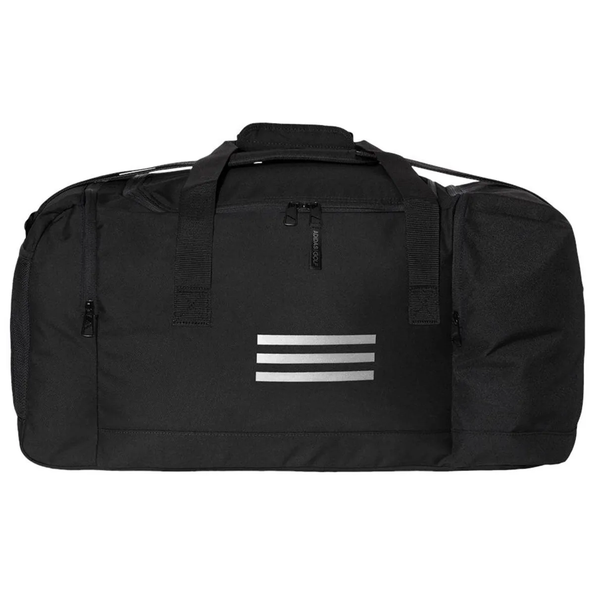 adidas Black 3-Stripes Duffel