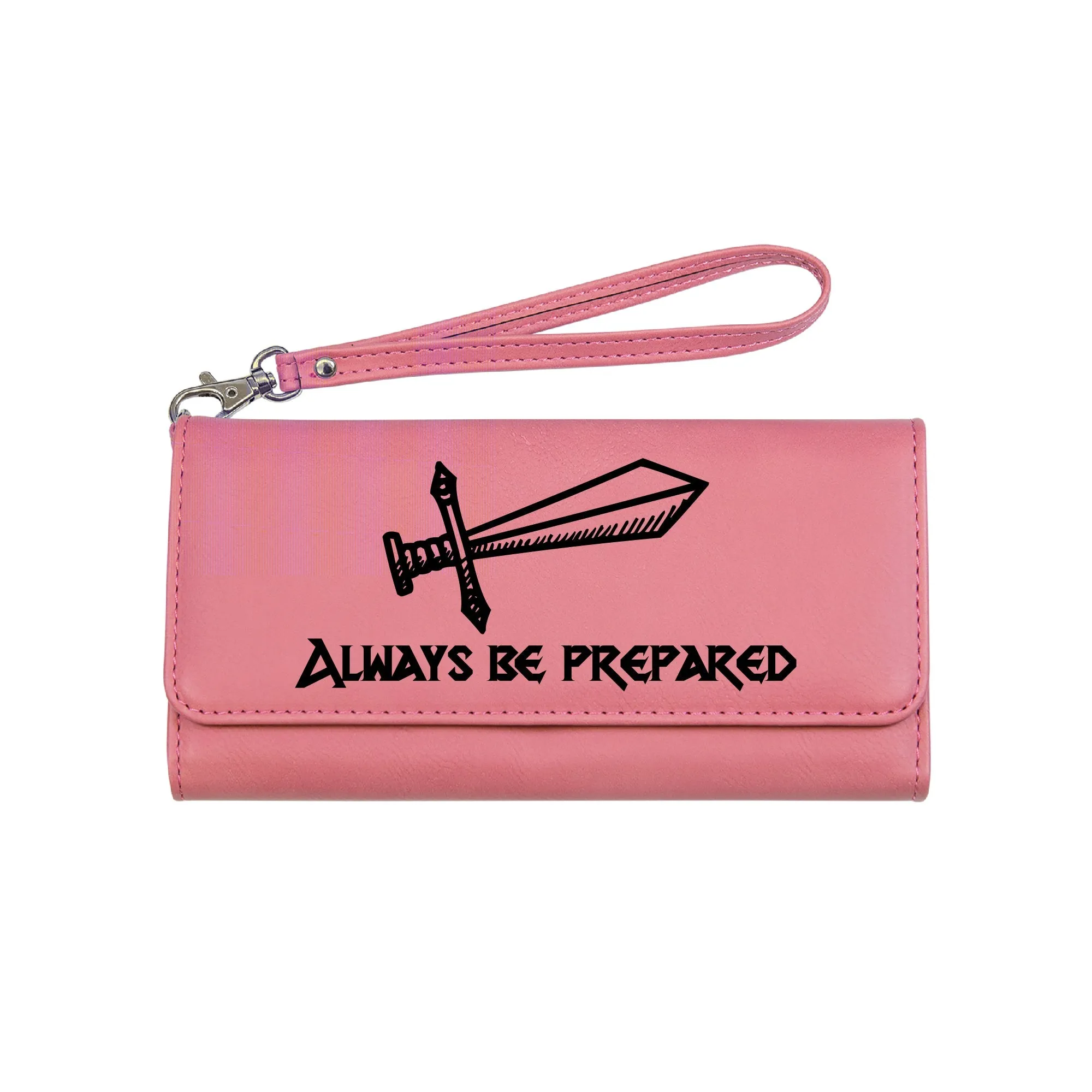 Always Be Prepared Clutch Wallet