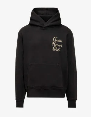 Amiri Black Twisted Palms Hoodie