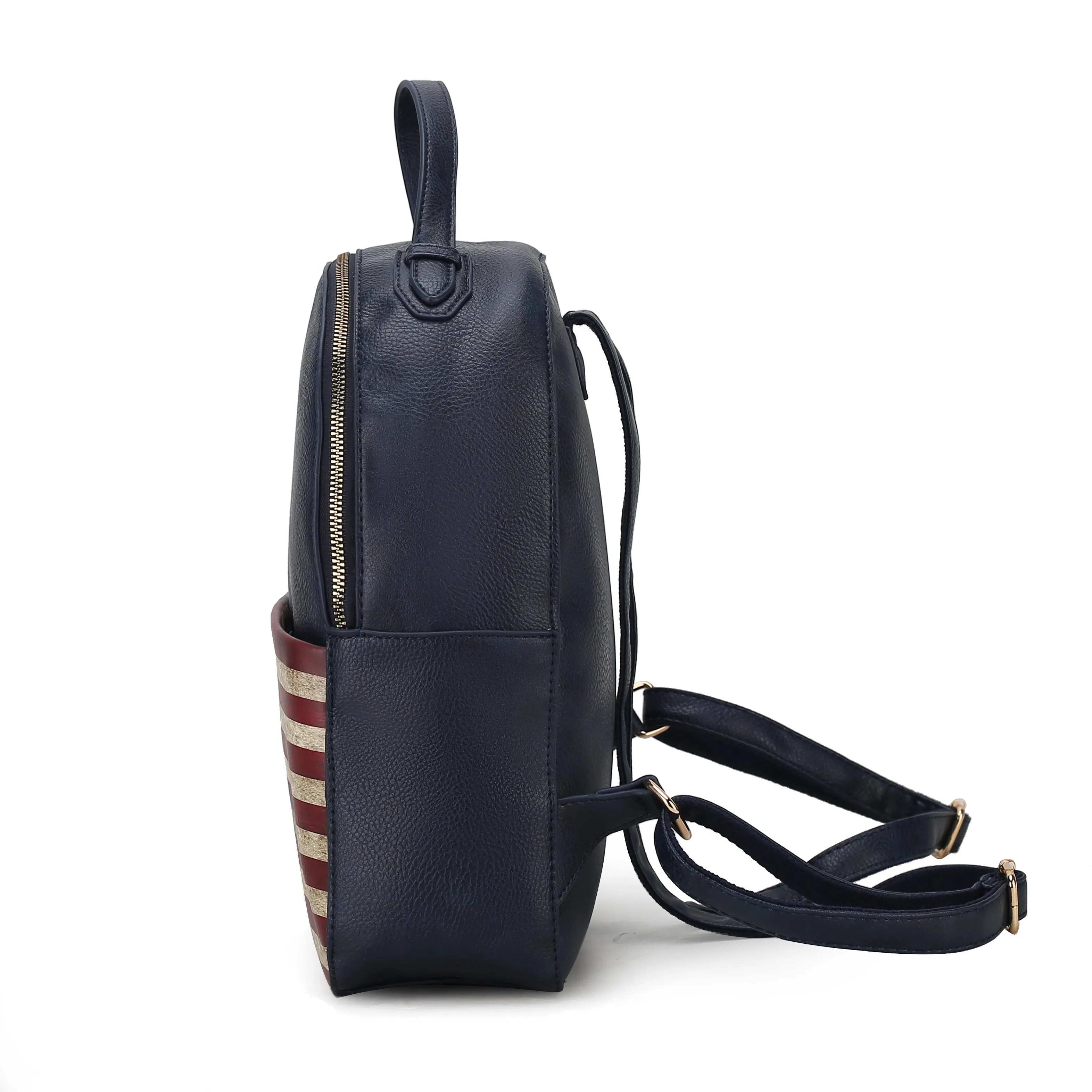 Briella Vegan Leather Women’s FLAG Backpack