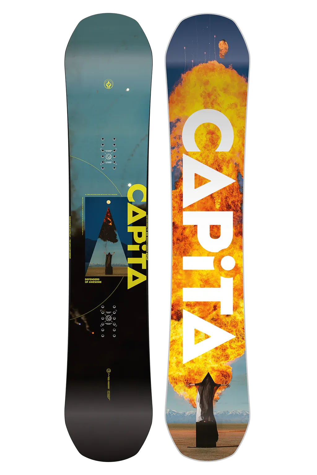 Capita DOA Defenders Of Awesome Wide Snowboard 2025 - 155W