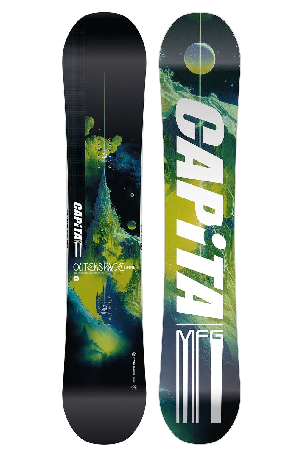 Capita Outerspace Living Wide Snowboard 2025 - 159W