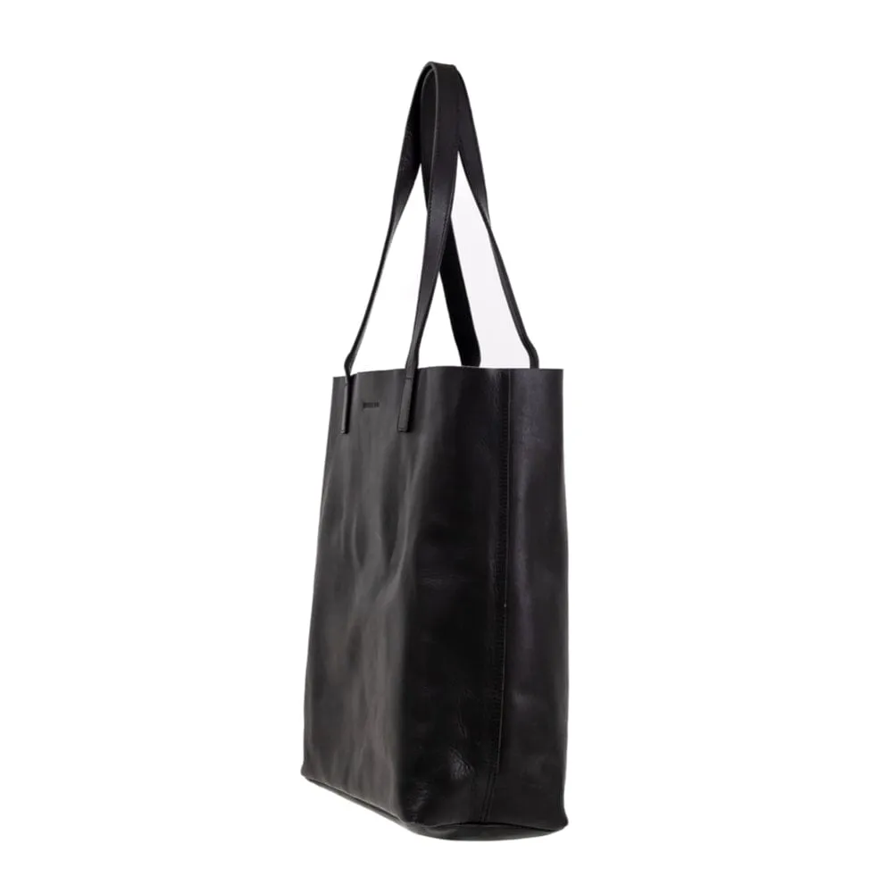 Day Tote Leather Black