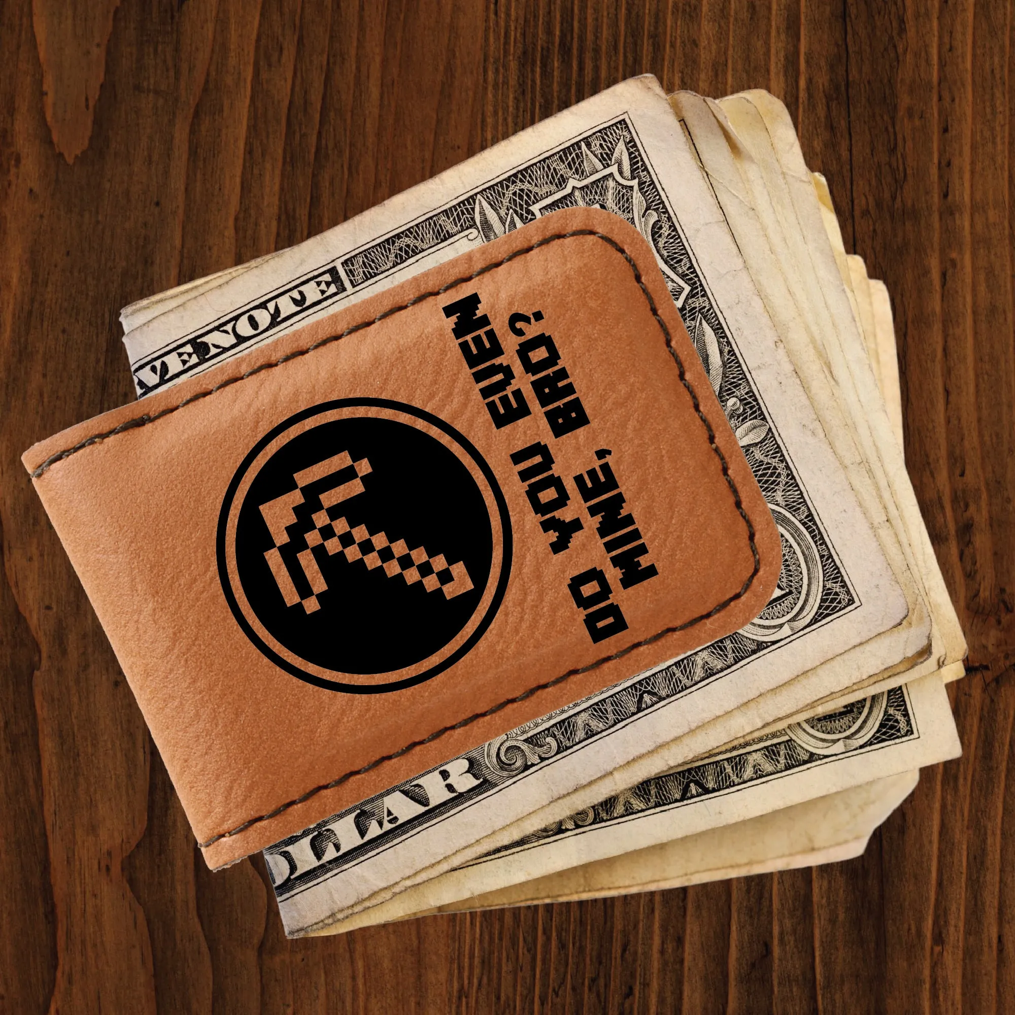 Sure! Here’s an optimized title for your e-commerce product:

Ultimate Money Clip for Miners - Stylish and Durable Wallet Accessory

Feel free to let me know if you need further modifications!