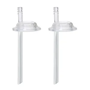 Green Sprouts Glass Sip 'n Straw Cup - Replacement Straw Spouts and Straws (2 Pack)