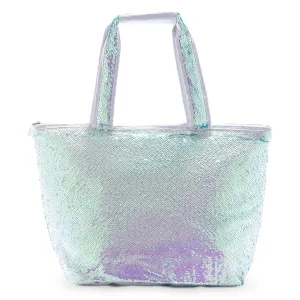 Insulated Cooler Tote Bag - Mermaid Sequin