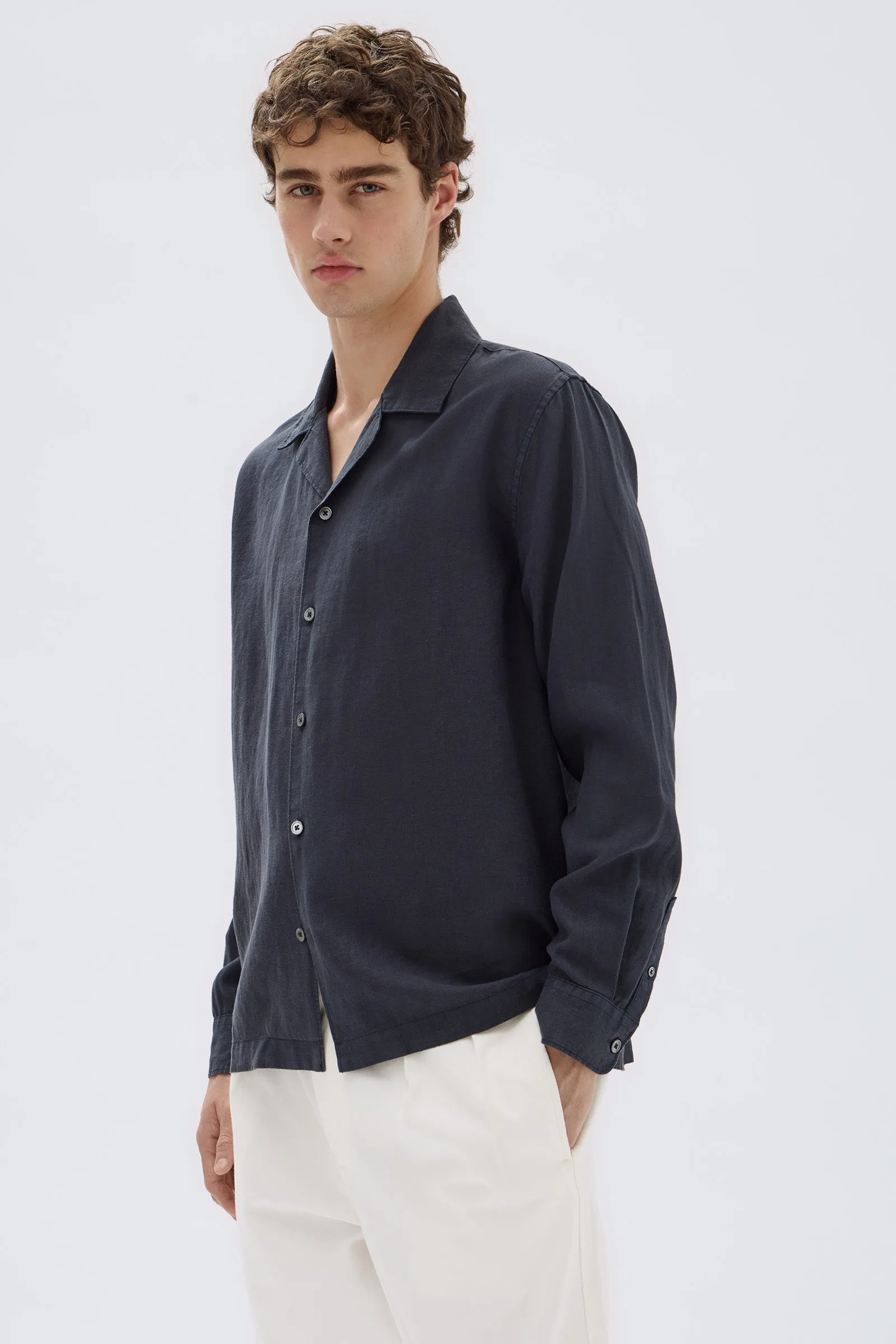 Kendall Linen Resort Shirt