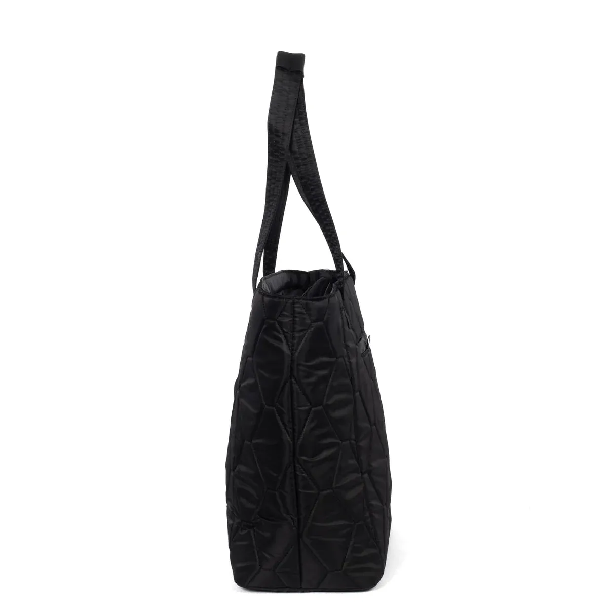 LUG Two-Step Tote Bag in Black