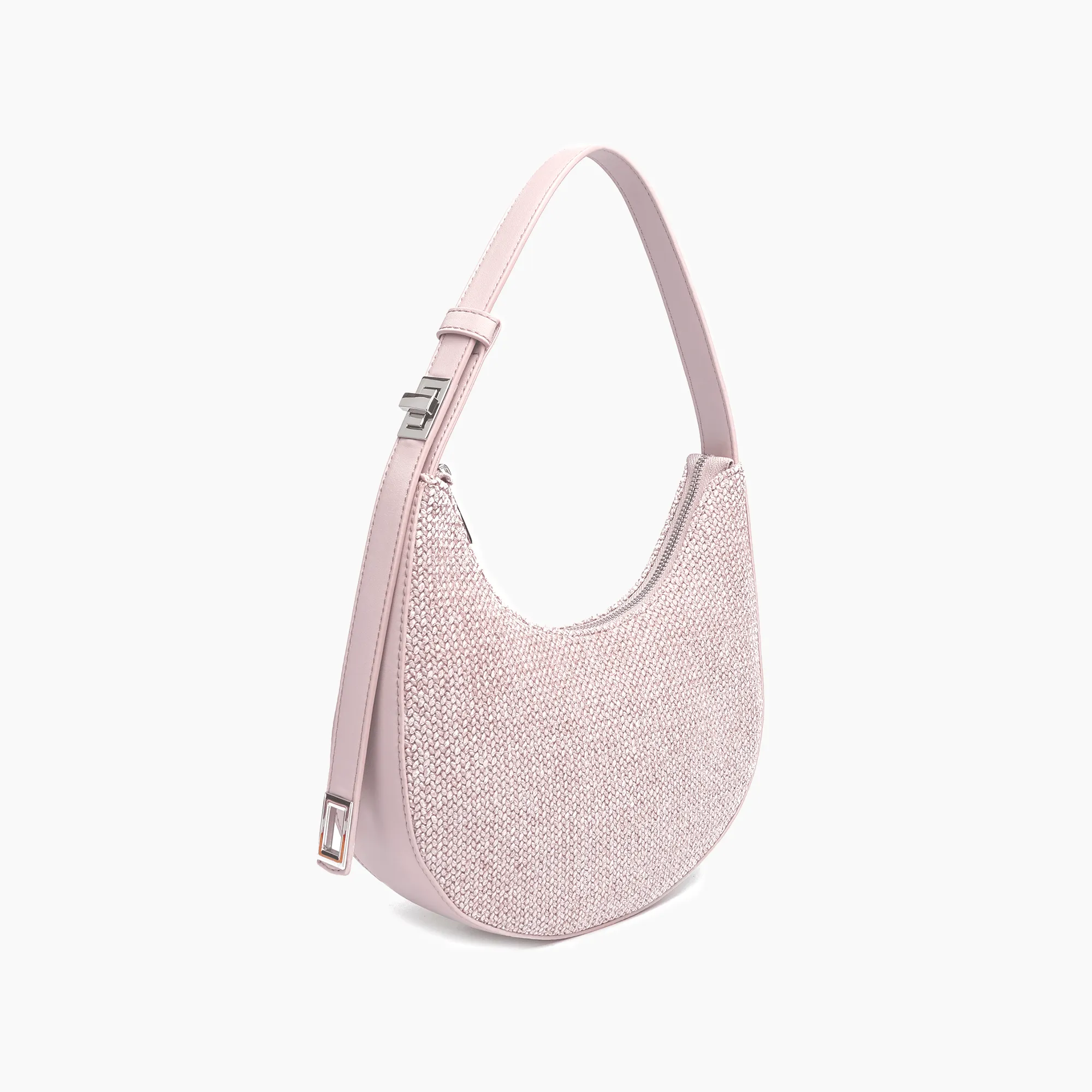 Luna Spring Straw Shoulder Bag