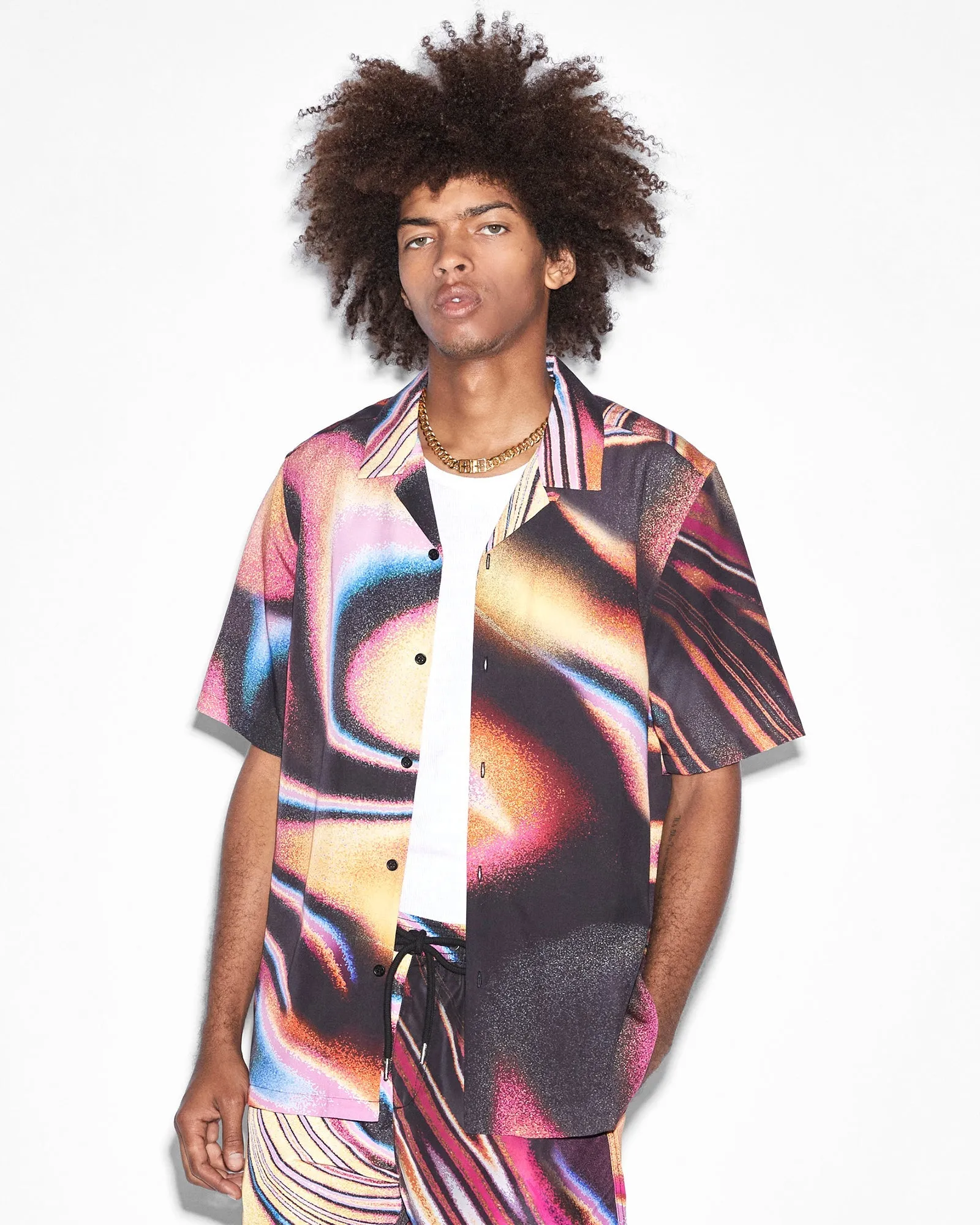 MIND STATE RESORT SS SHIRT MULTI