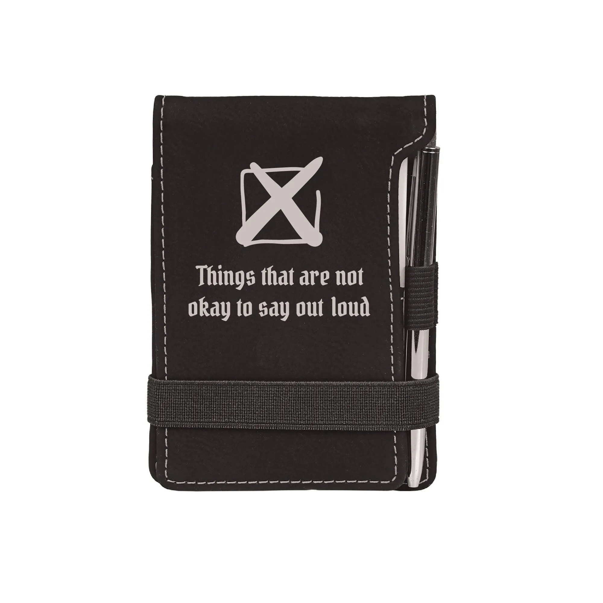 Not Okay to Say Out Loud Mini Notepad