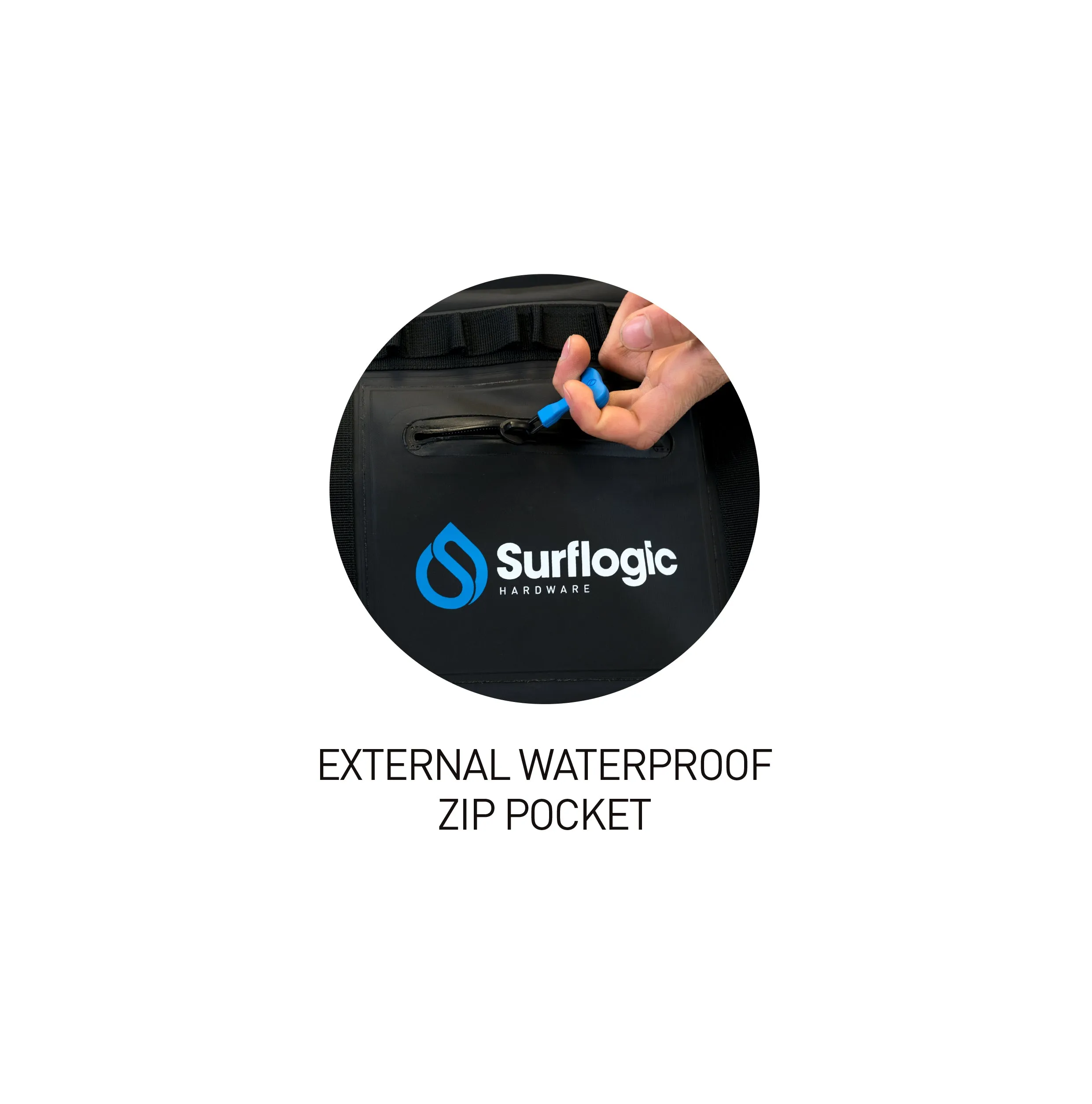 Surflogic Prodry-Zip Waterproof Duffel Bag 50L