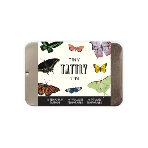 Tiny Butterfly Tattoo Tin