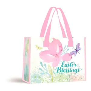 Watercolor Easter Blessings Color Tote