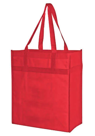 Wholesale Heavy Duty Non-Woven Grocery Tote Bag with Poly Board Insert - Y2KH131015