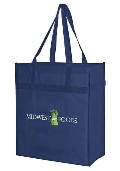 Wholesale Heavy Duty Non-Woven Grocery Tote Bag with Poly Board Insert - Y2KH131015